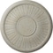 Ekena Millwork Leandros Ceiling Medallion (Fits Canopies up to 6 3/8"), 19 7/8"OD x 1 1/4"P, Pot of Cream Crackle CM22LNPCC - alternate 1